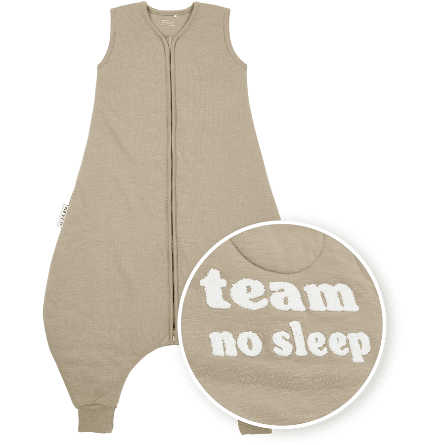 MEYCO Zimní svetr Team no Sleep taupe/offwhite