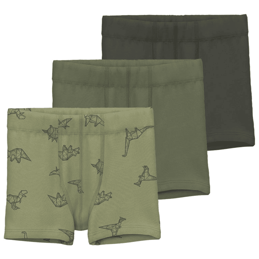 name it Boxerky shorts 3-pack Sage