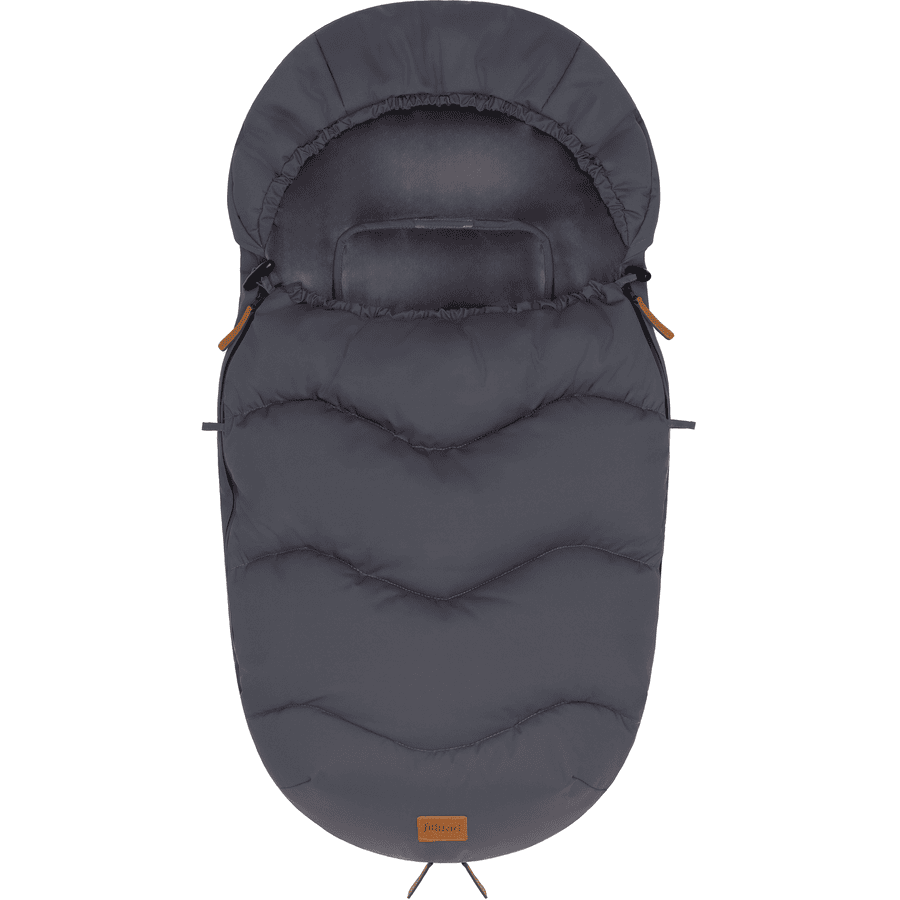 fillikid Chancelière pour poussette universelle hiver Nuptse velours gris