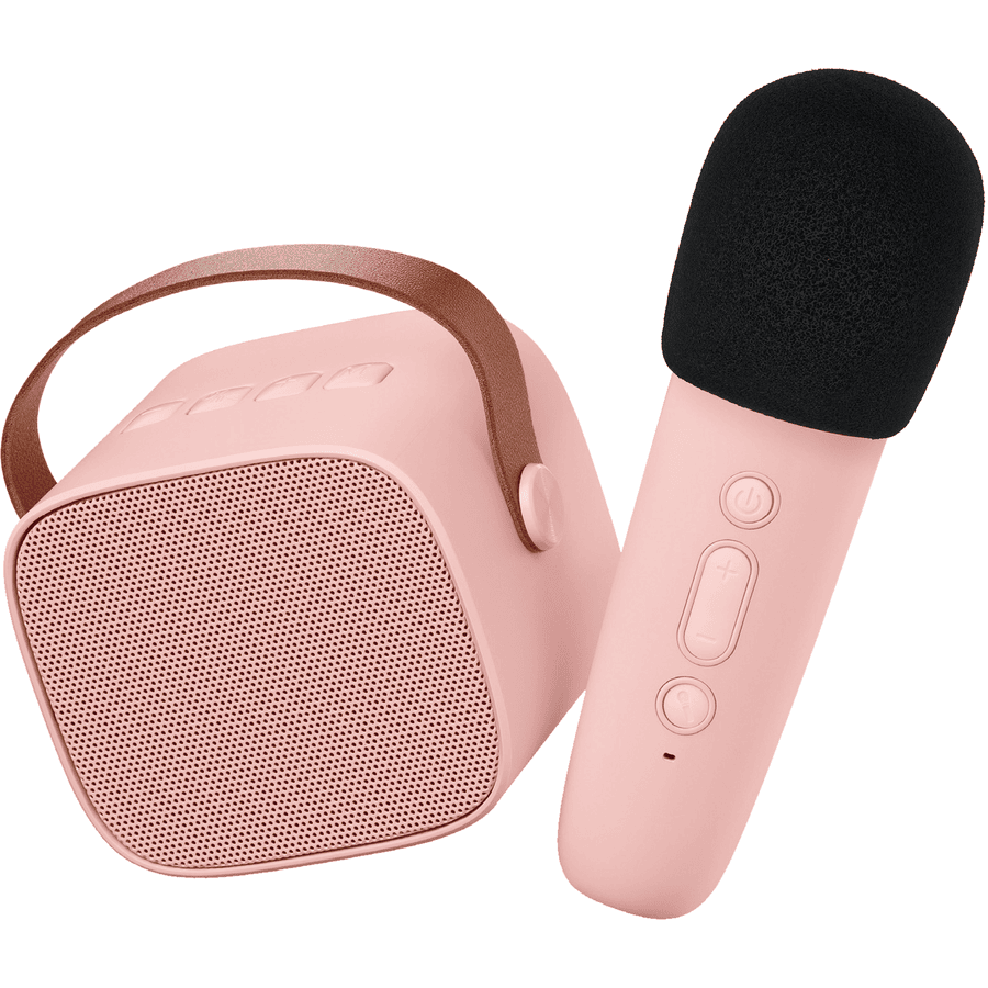 Altoparlante Lalarma con microfono wireless - Rosa