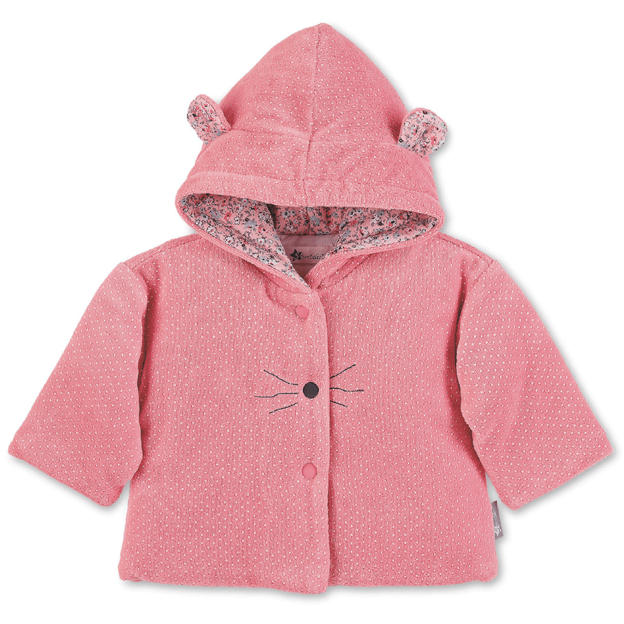 Sterntaler Chaqueta con capucha Nicki Mabel rosa 