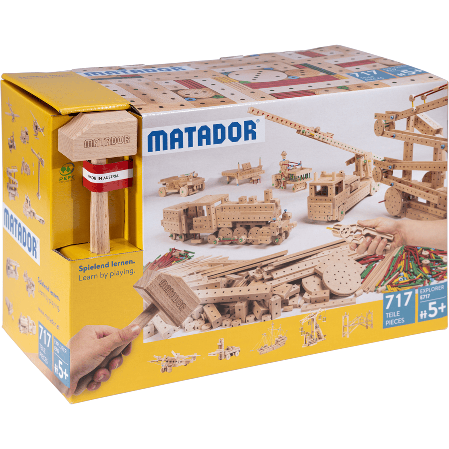 MATADOR ® Explore r E717 Träkonstruktionssats