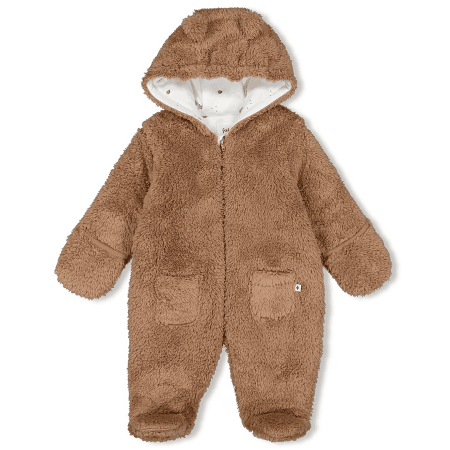 Feetje Teddy Overall Hedge Hugs Braun