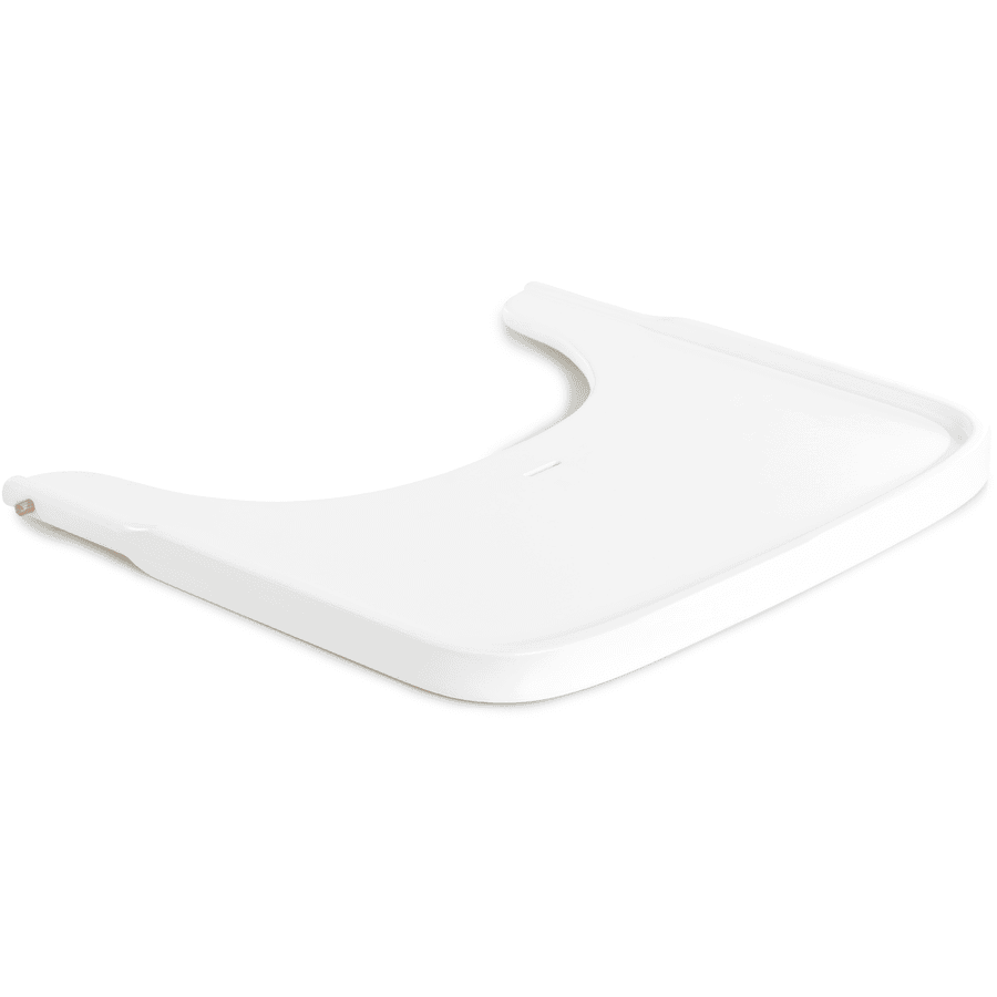 hauck Alpha Vassoio Tray in legno, bianco