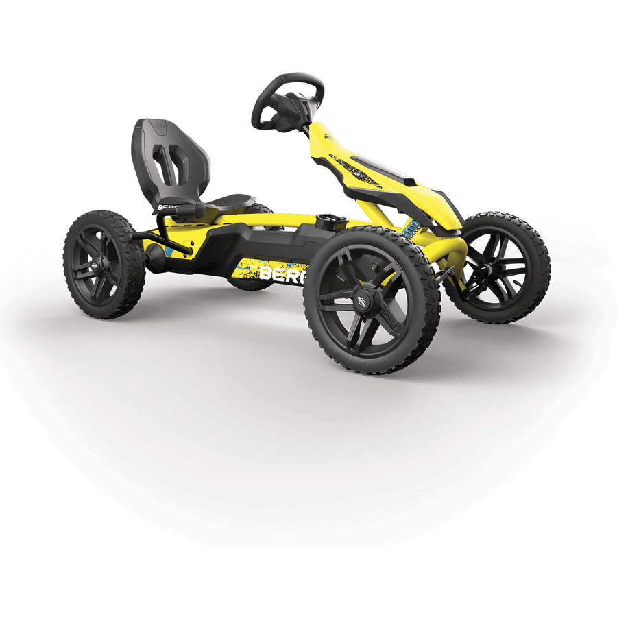 BERG Kart à pédales enfant Rally DRT Yellow 3 Gears