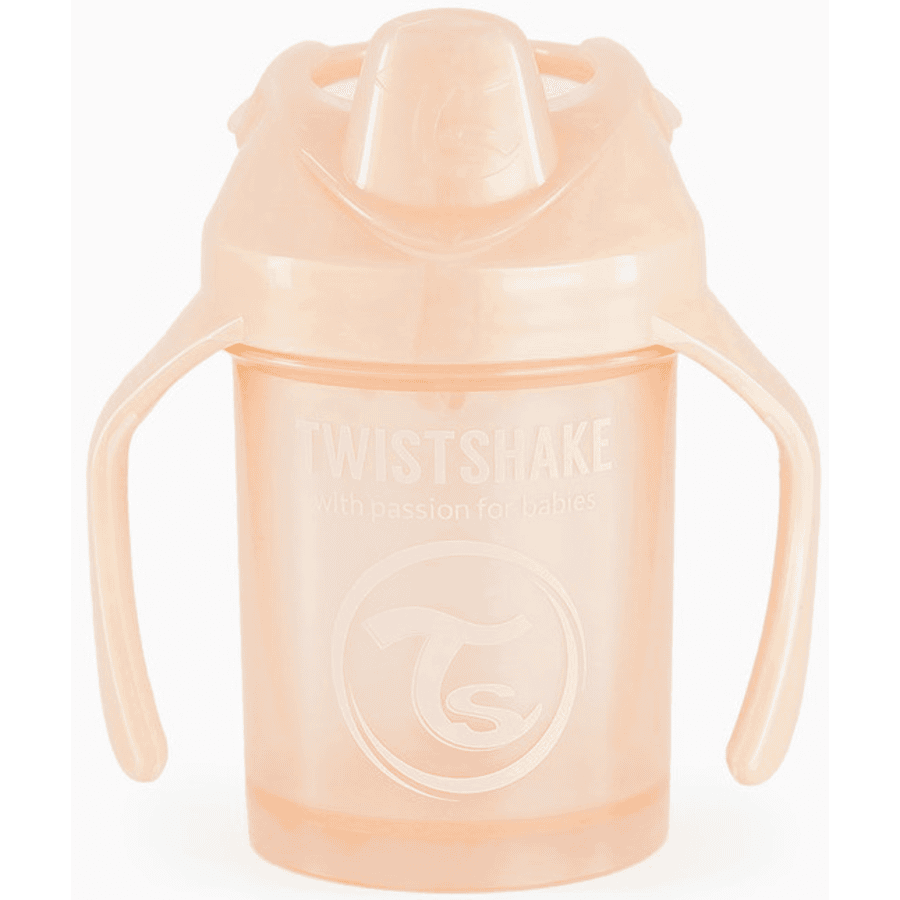 Twistshake Trinkbecher Mini ab 4 Monate 230 ml, Champagne