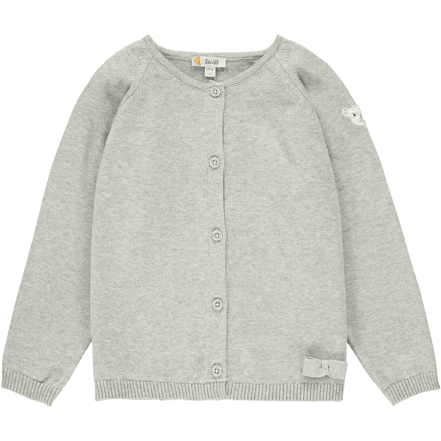 Steiff Girls Strickjacke, quarry