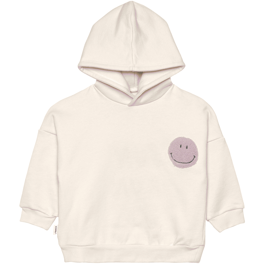 LÄSSIG Little Smile Sudadera con capucha infantil Gang blanca