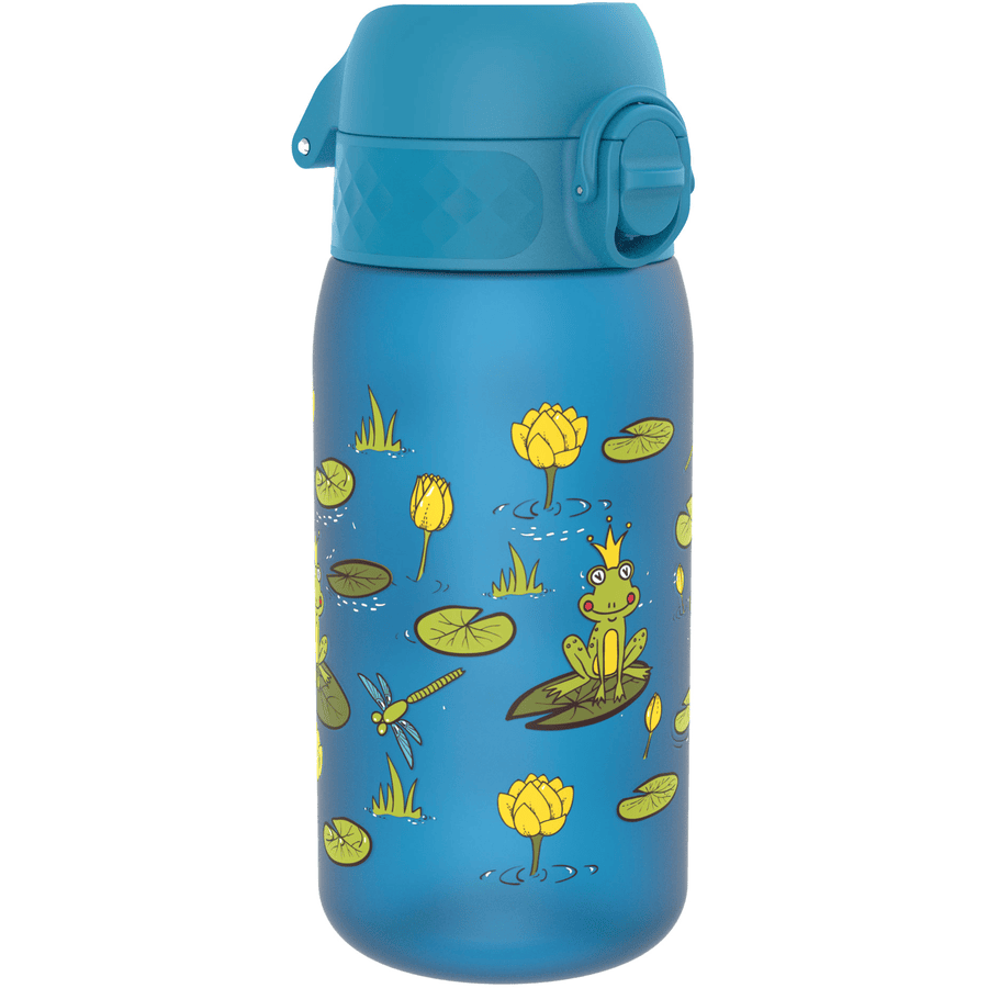 ion8 Butelka do picia dla dzieci szczelna 350 ml Frog Pond / niebieska