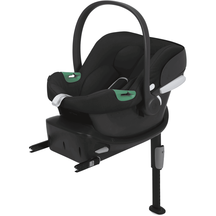 SILVER Aton B2 i-Size Volcano Black incl. cybex Basisstation Base One | pinkorblue.be