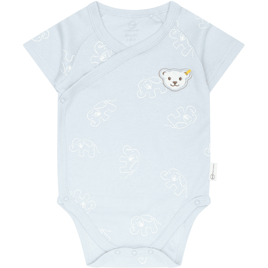 Steiff Body mezza manica GOTS - azzurro