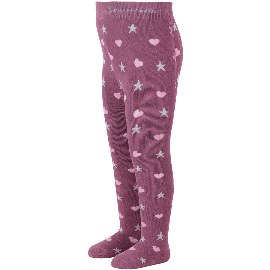 Sterntaler Collants coeurs rose 