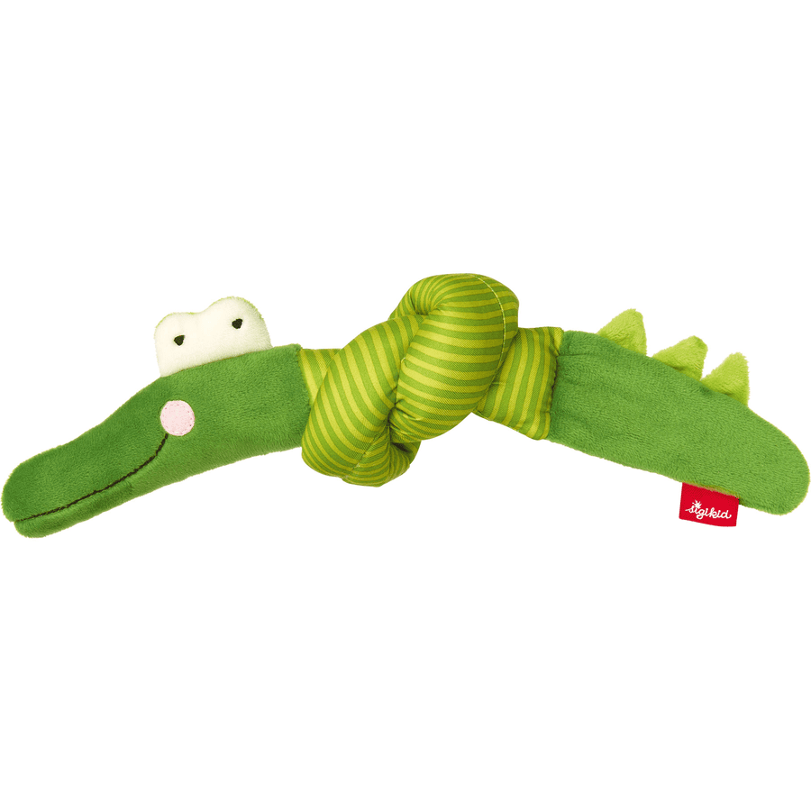 sigikid® Greifling PlayQ, Krokodil


