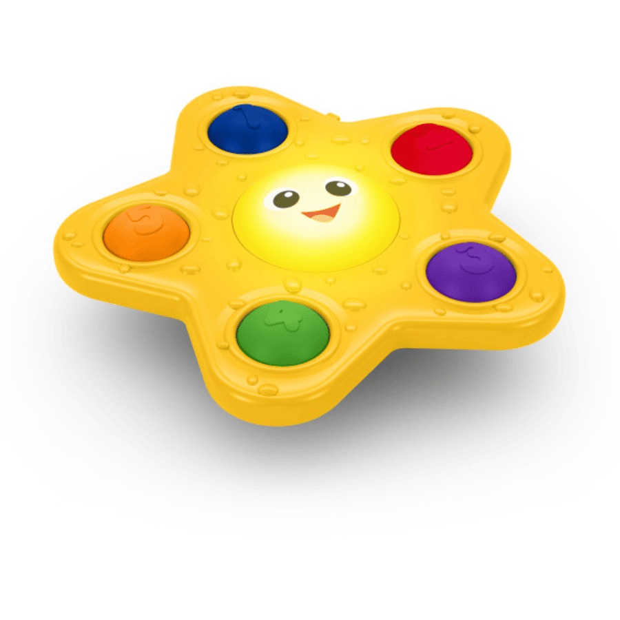 Baby Einstein Aistitoimintalelu, Pop &amp; Glow Starfish™.