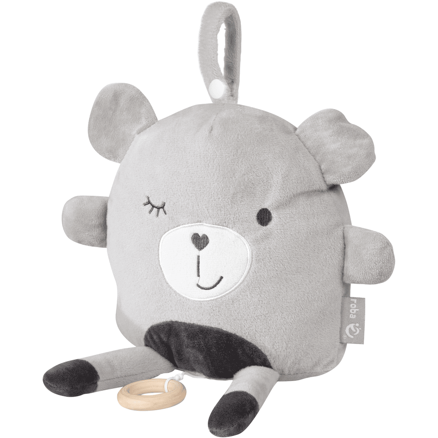 roba Peluche con caja música Lil Cuties para colgar LaLeLu gris plata