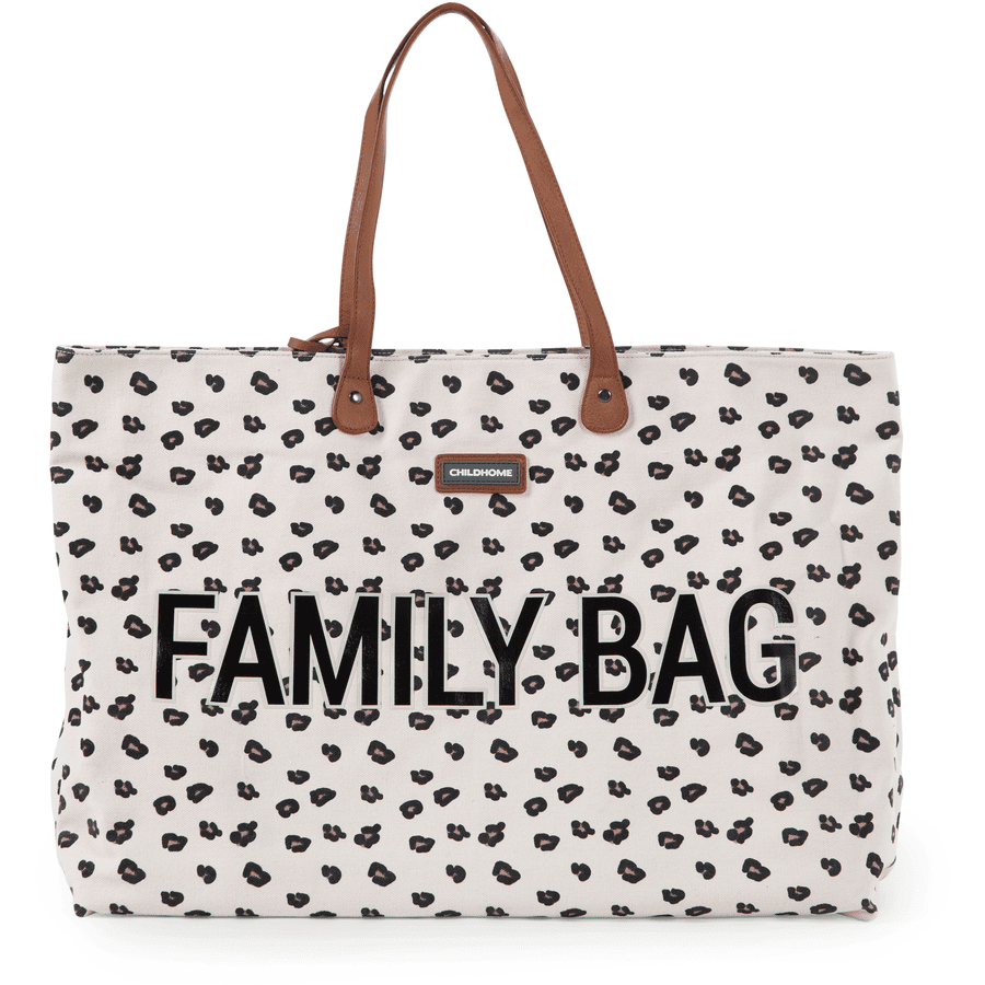 CHILDHOME Borsa fasciatoio Family Bag, Leopard
