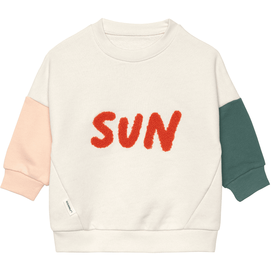 LÄSSIG Pull pour enfants Little Gang Sun blanc