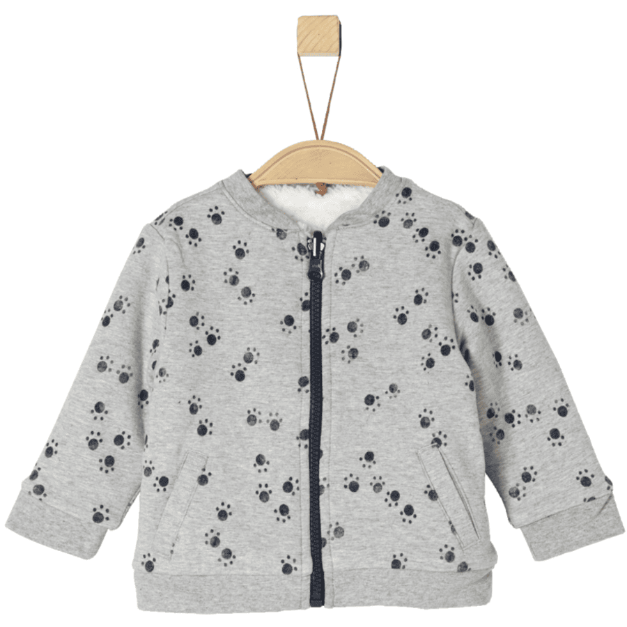 s.Oliver Boys Wendejacke light grey melange 
