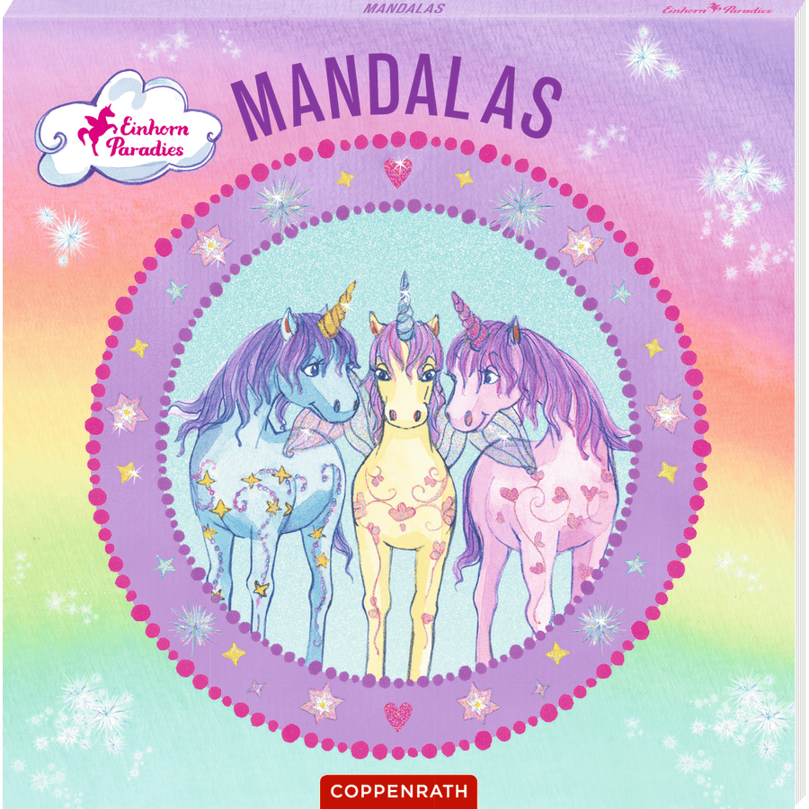BOURSE MIROIR COPPENRATH Mandalas Paradis des licornes