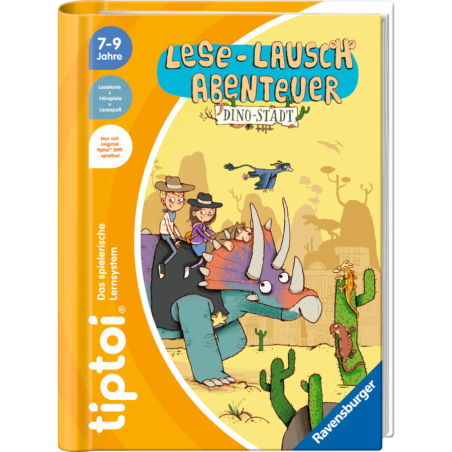 Ravensburger tiptoi® Lese-Lausch-Abenteuer Dino-Stadt