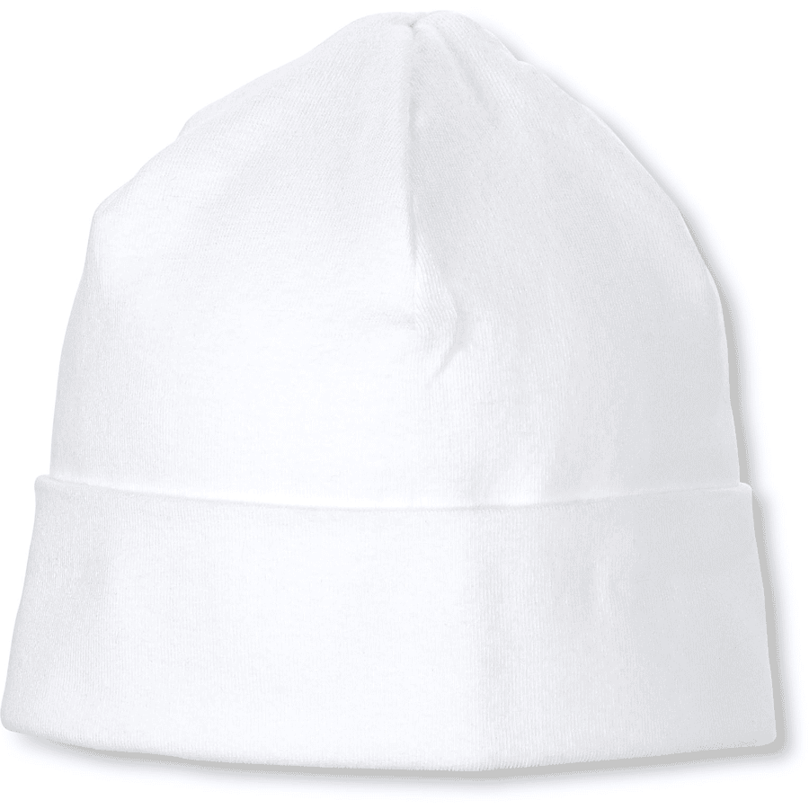 Sterntaler Beanie Jersey wit