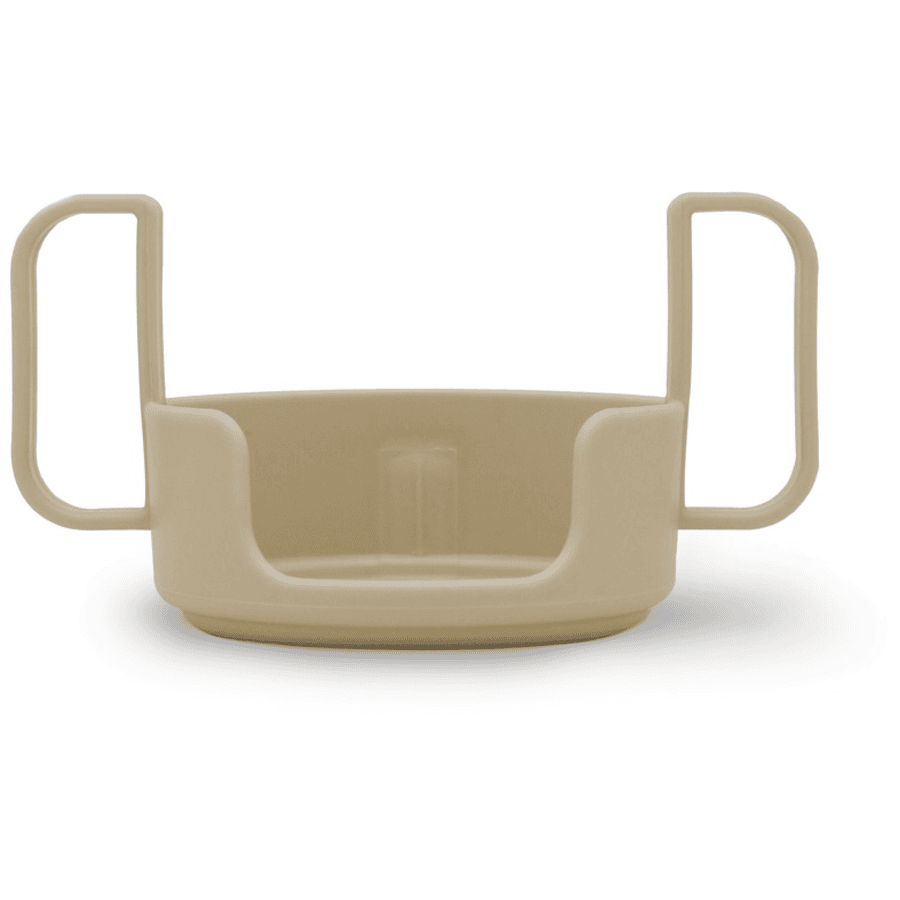 Design Letters Halter für Kinder Trinkbecher, Tritan, beige