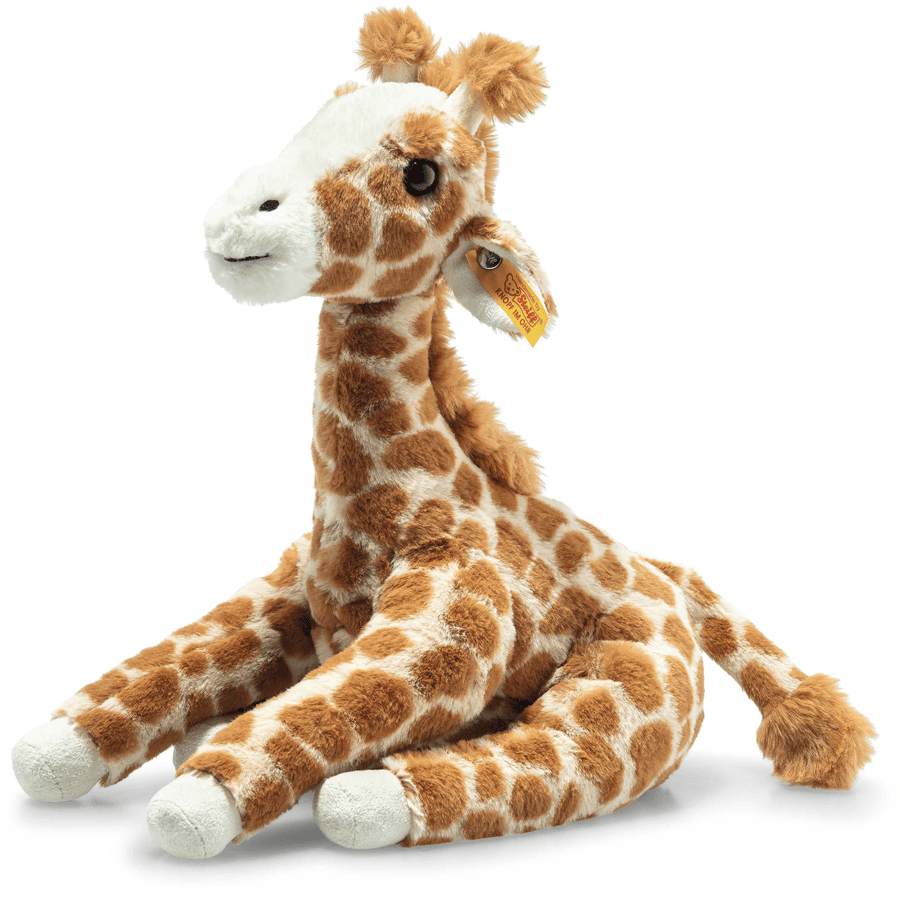Steiff Soft Cuddly Friends Giraffe Gina hellbraun gefleckt, 25 cm