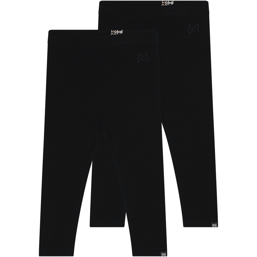 Koko Noko Leggings 2 Pakken Nadia black 