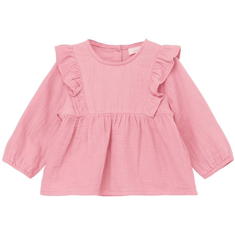 s. Olive r Mousseline blouse roze