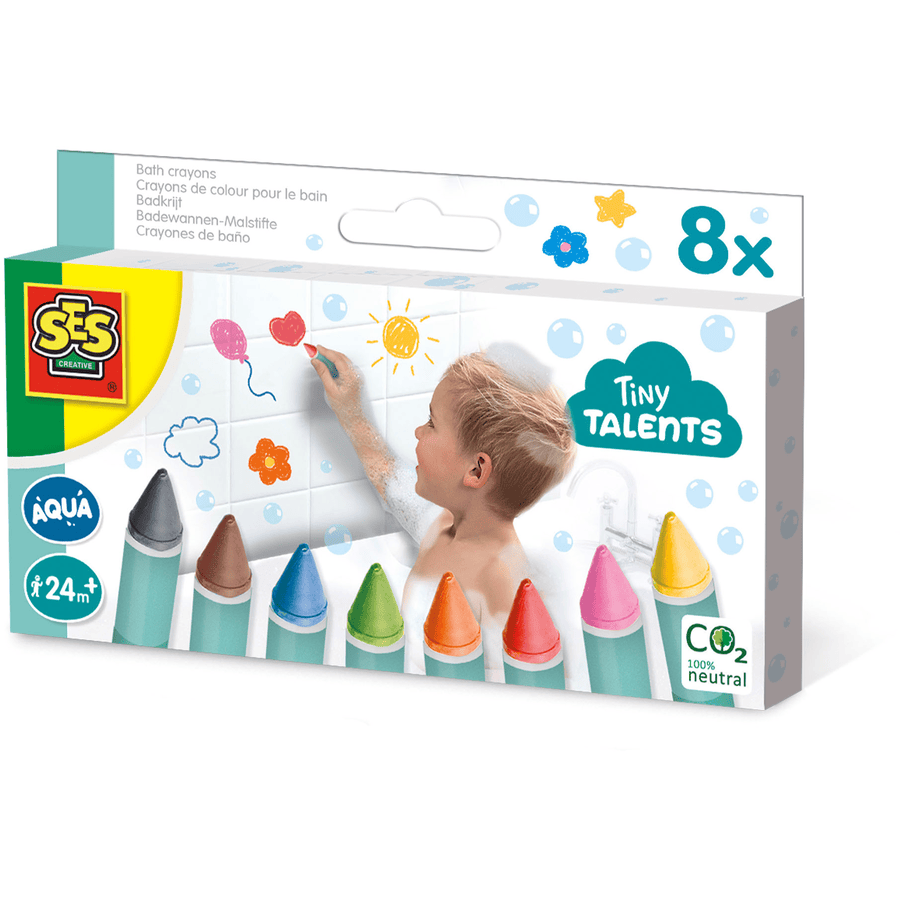 SES Creativ e® Bathtub Crayons - 8 Colores