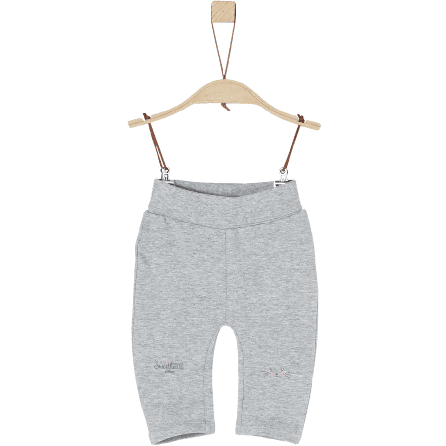 s.Oliver Hose light grey melange