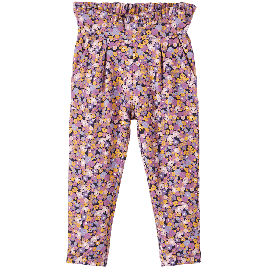 name it Paperbag Trousers Nmflinar Orchid