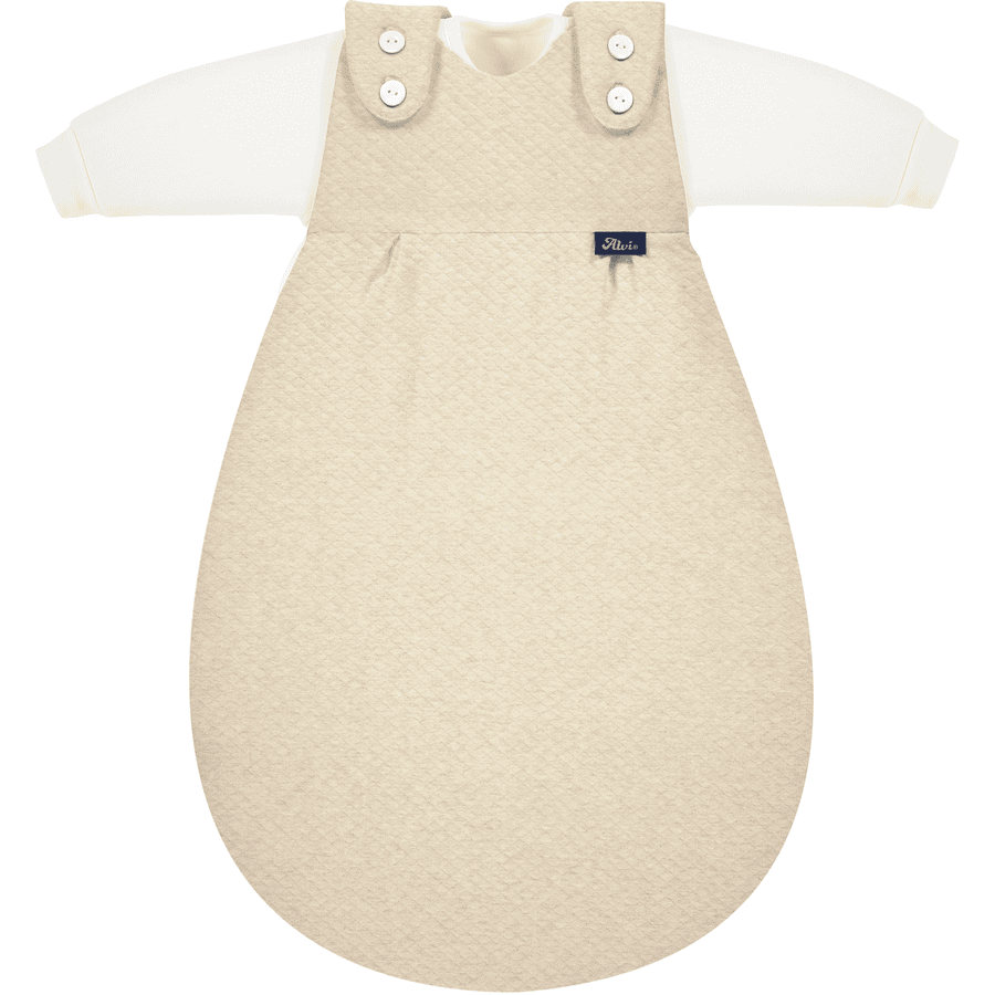 Alvi® Gigoteuse Baby-Mäxchen® Special Fabrics courtepointe nature 3 pièces TOG 3.0
