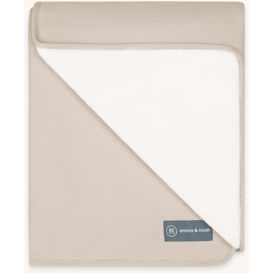 emma &amp; noah winter cosy deken Essential Beige