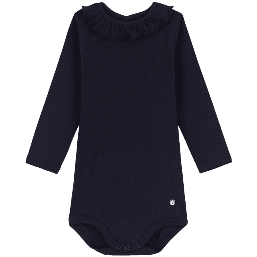 Petit Bateau Langarmbody blau smoking