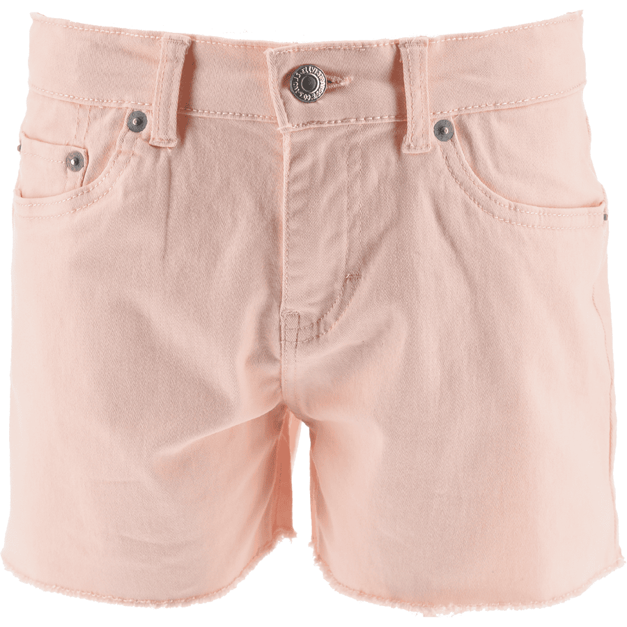 Levi's® Kids Girls amigo Shorts Pale Peach 