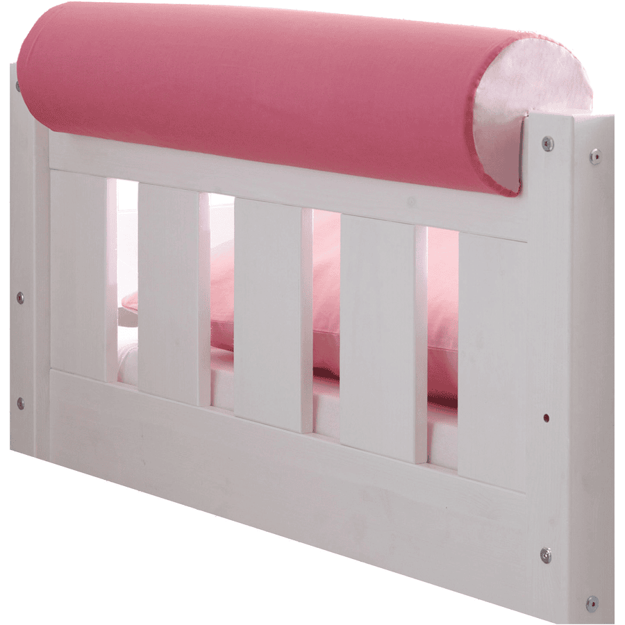 TICAA Kinder Nackenrolle für Hochbett mit Farbauswahl Pink-Rosa