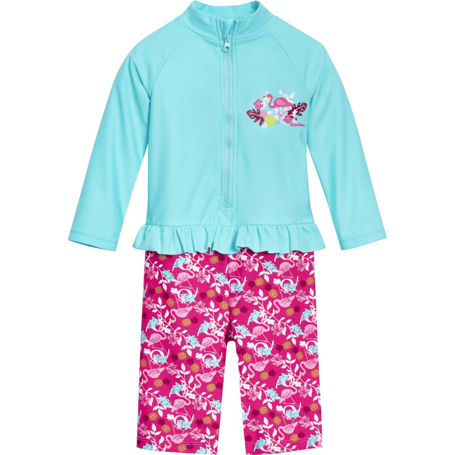 Playshoes  Maillot une pièce anti-UV Flamingo 1/1 manche