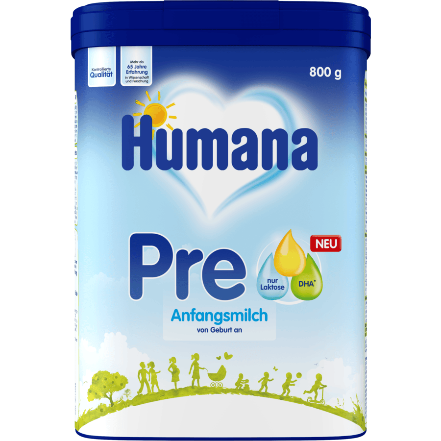 Humana Anfangsmilch Pre 800 g ab der Geburt