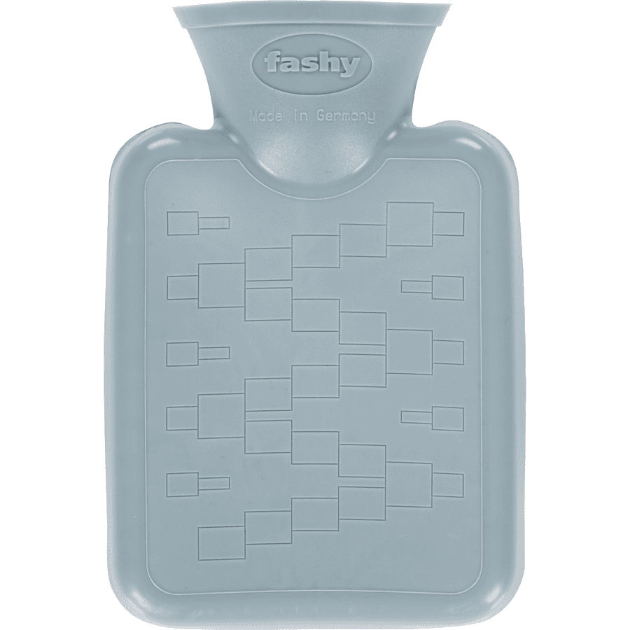 Calentador de bolsillo fashy® 0,3 L con asa plegable en azul acero