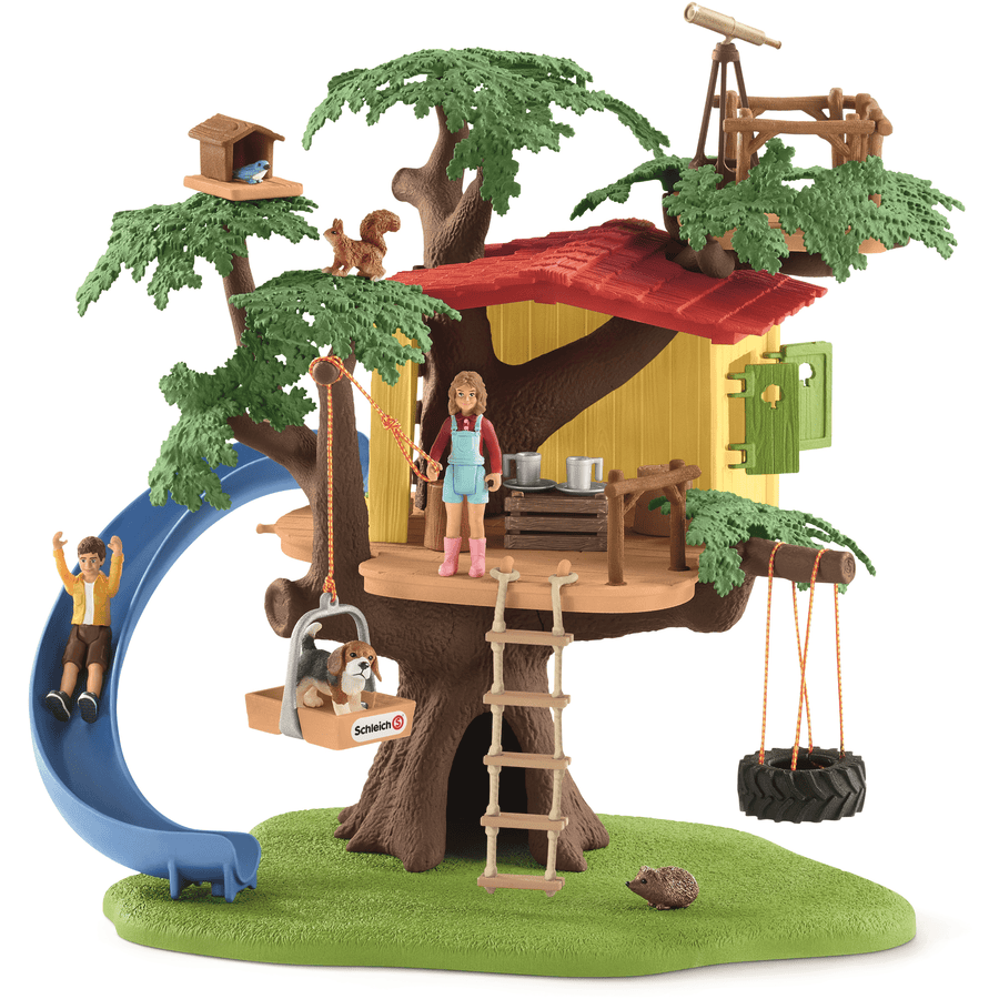 schleich ® Figura Casa del árbol Adventure Tree House 42408 