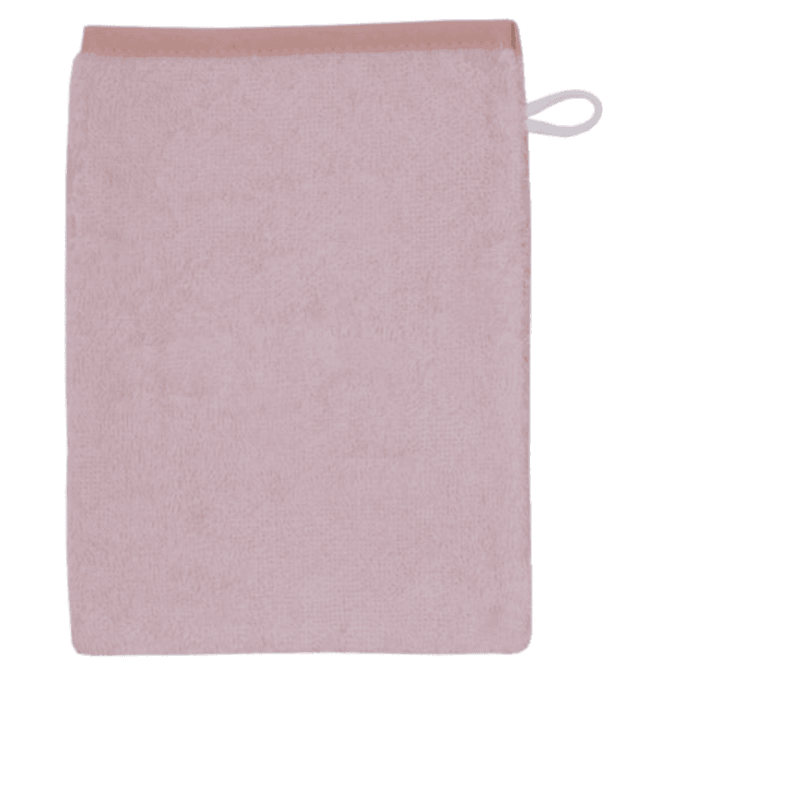 WÖRNER SÜDFROTTIER Guanto di lavaggio Uni rosa salmone 15 x 21 cm