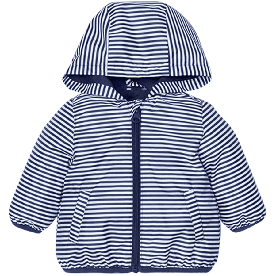 OVS Outdoor bunda Maritime Blue pruhovaná 