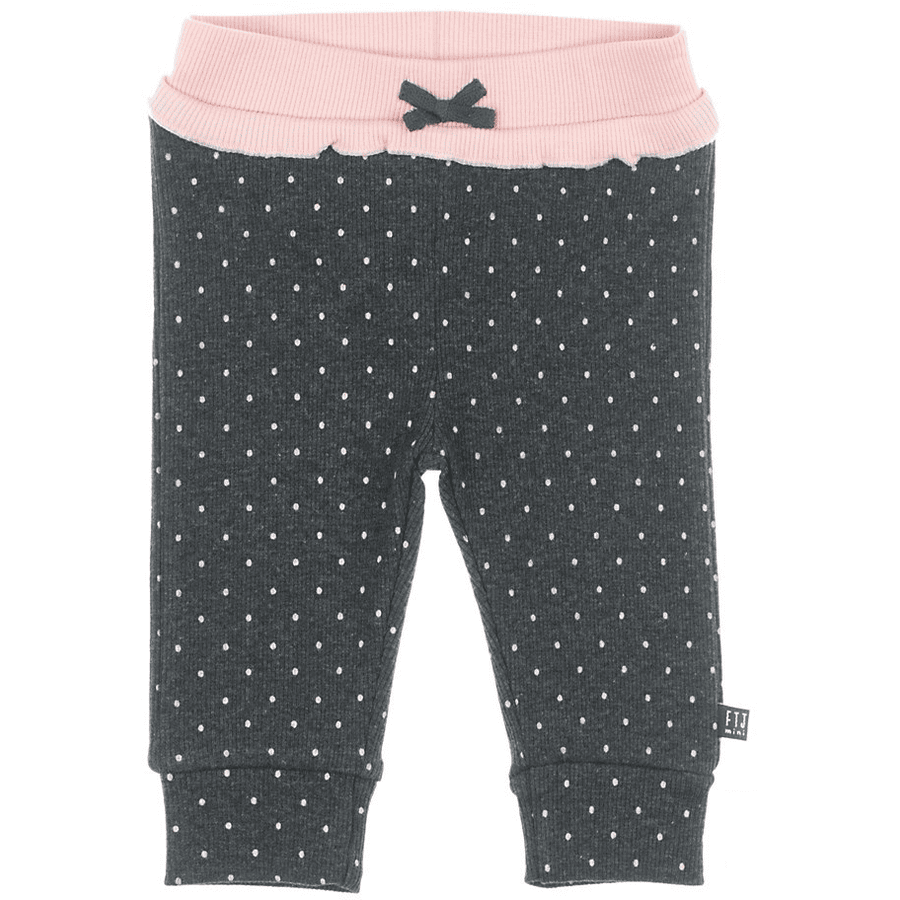 Feetje Kalhoty AOP Dots anthracite-melange