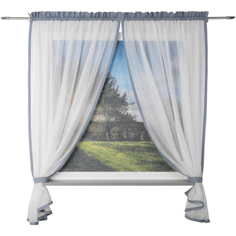 Be Be 's Collection Vorhang-Schlaufenschal 2-tlg. Prinz 2023 100x170 cm
