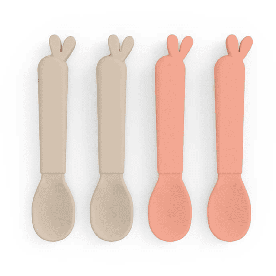 Done by Deer ™ Kiddish Spoon 4-pakning Lalee Sand /Coral