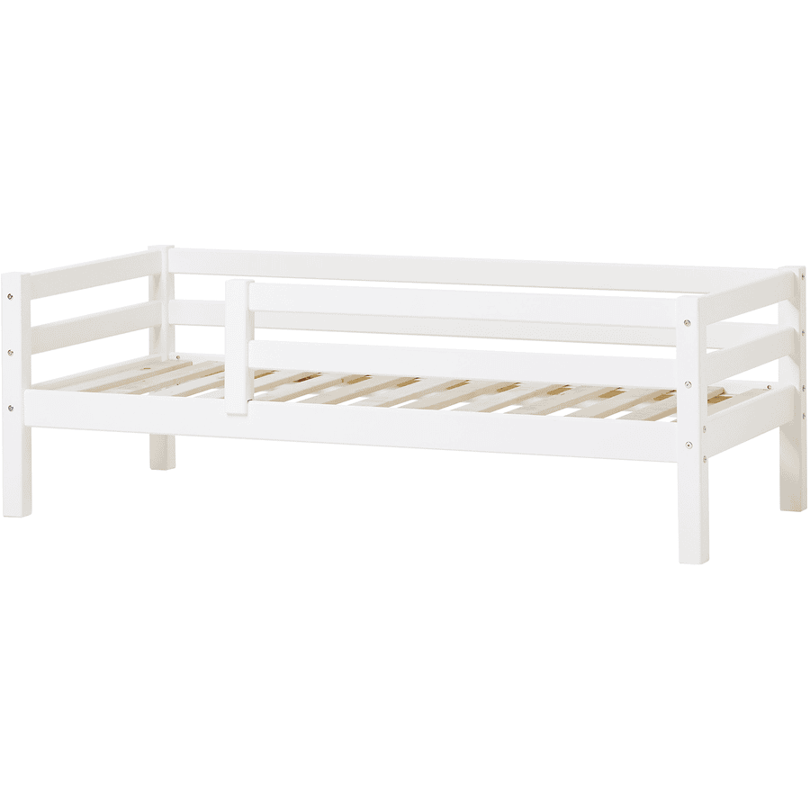 Hoppekids Juniorbett Basic weiß 70 x 160 cm mit Rausfallschutz
