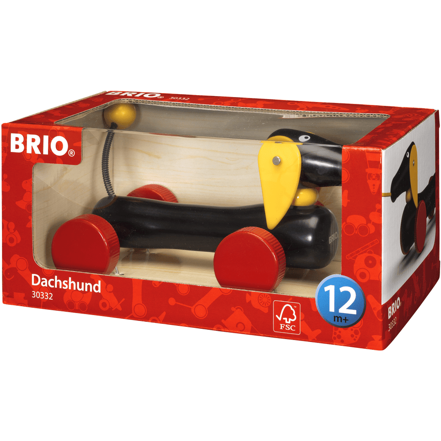 BRIO® Pull-Along Dachshund 30332