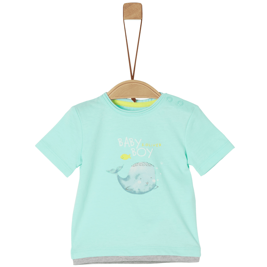 s. Olive r T-shirt light menthe