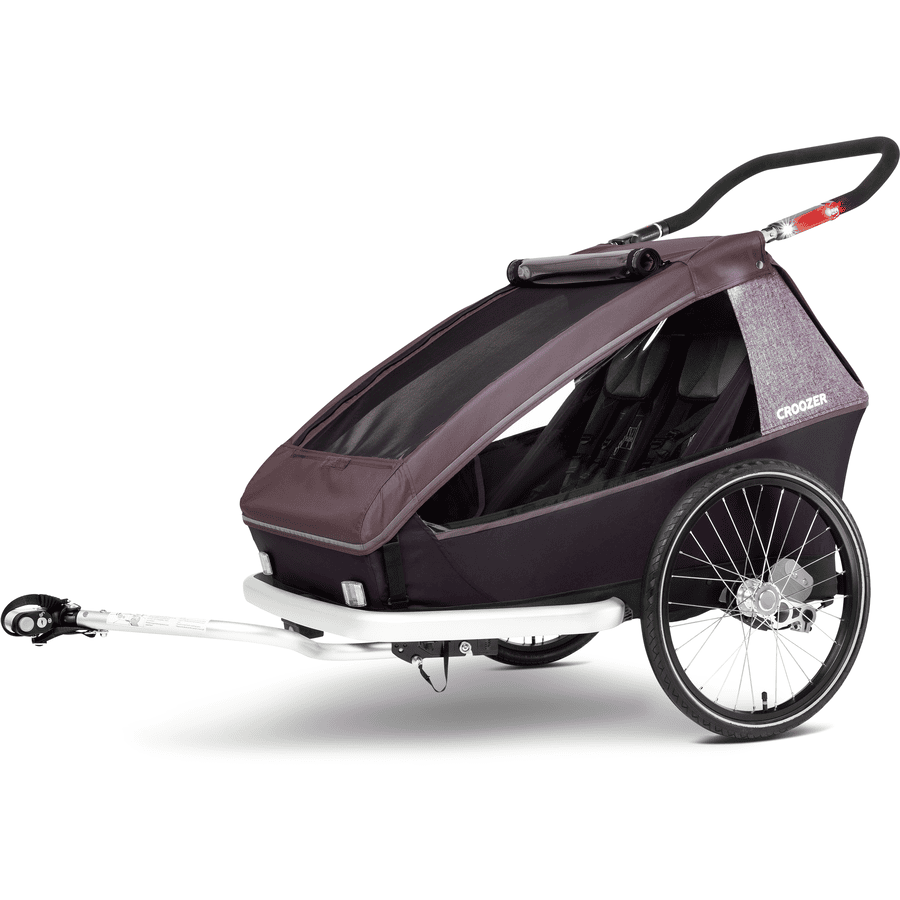 CROOZER Przyczepka rowerowa Kid Vaaya 2 Blossom Red